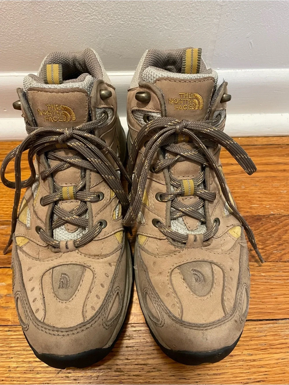 The North Face Beige Hiking Boots - Women's